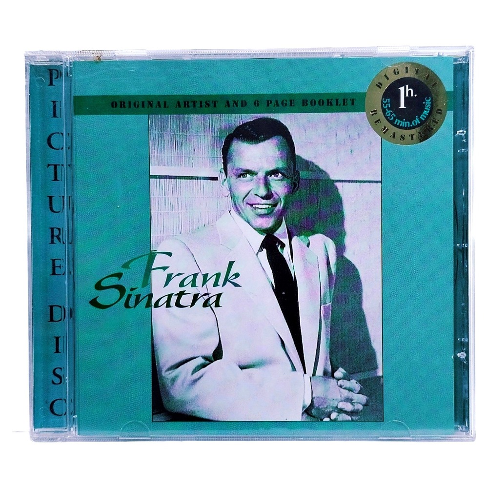 Frank Sinatra CD 31322 Picture Disc United Audio Blue Remastered Holland‎ EUC
